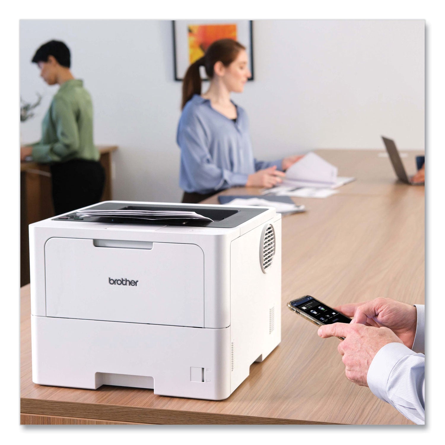 Brother HL-L6210DW Business Monochrome Laser Printer