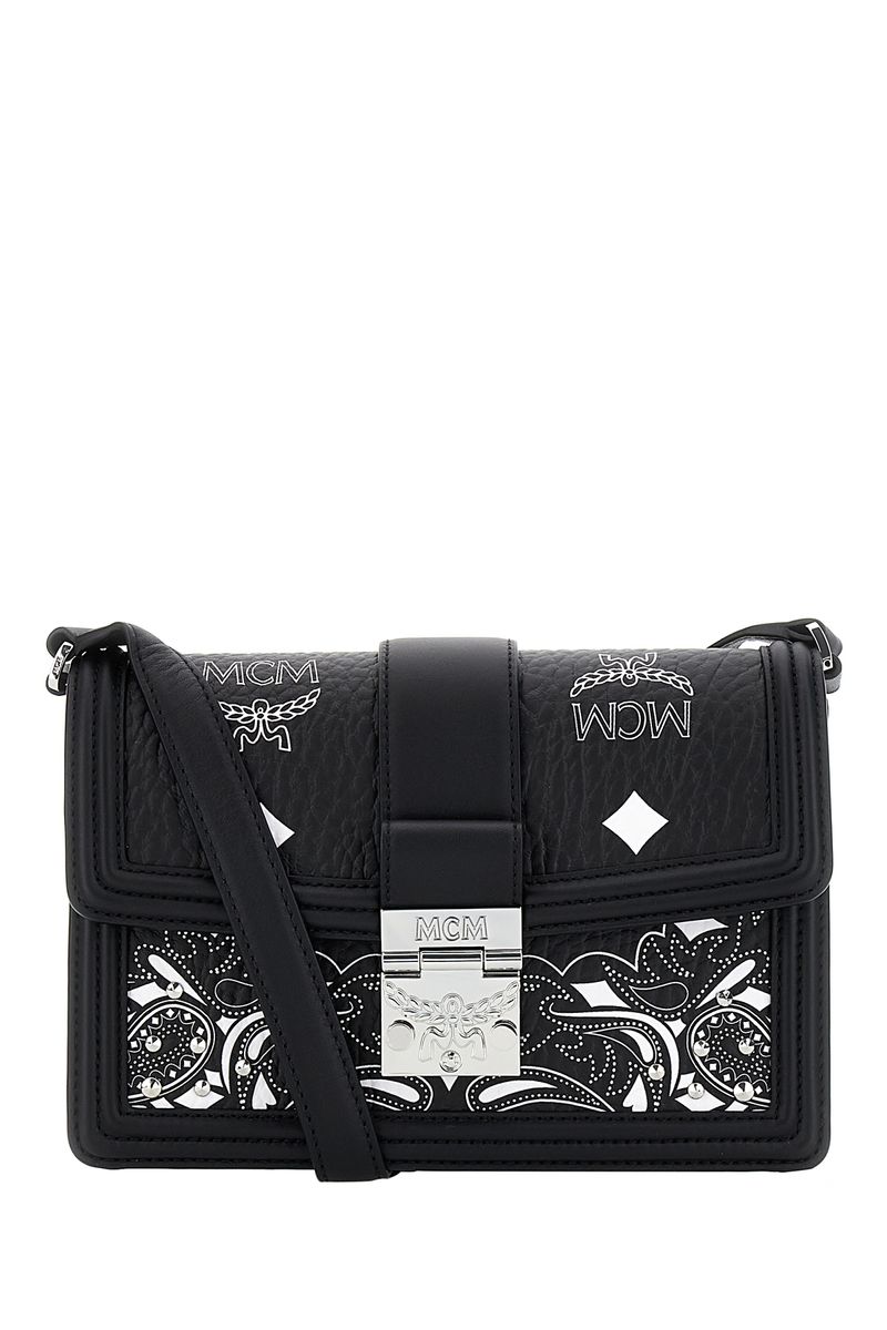 Mcm Tracy Visetos Shoulder Bag