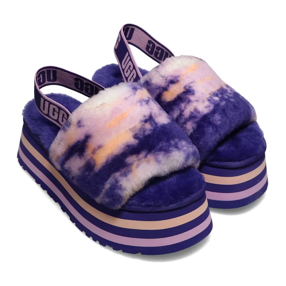 UGG Disco Marble Slide Violet Night  1122032-VNGH Women's