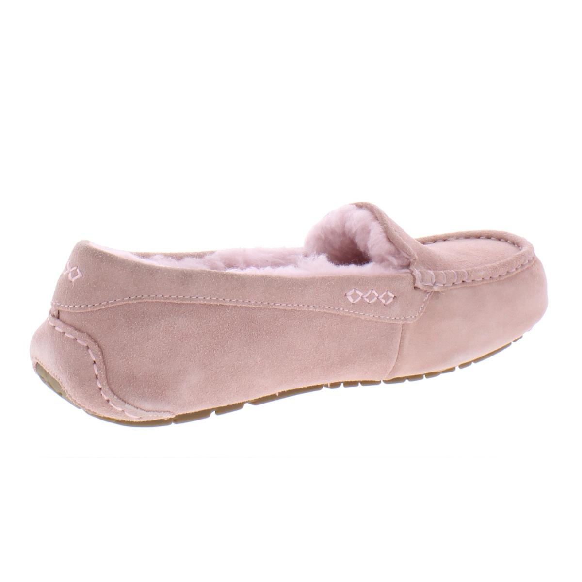 Ansley Womens Suede Comfy Moccasin Slippers