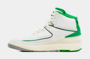 Air Jordan 2 Retro Lucky Green Mens Lifestyle Shoes (White/Green) Free Shipping