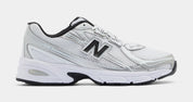 740 Mens Running Shoes (White/Silver Metallic/Black)