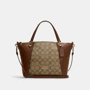 Coach Outlet Kacey Satchel In Signature Canvas