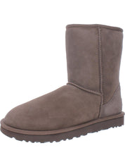 Classic Short II Womens Lined Suede Casual Boots