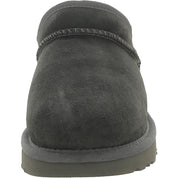 Classic Ultra Mini Womens Suede Booties