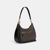 Coach Outlet Teri Hobo In Signature Canvas