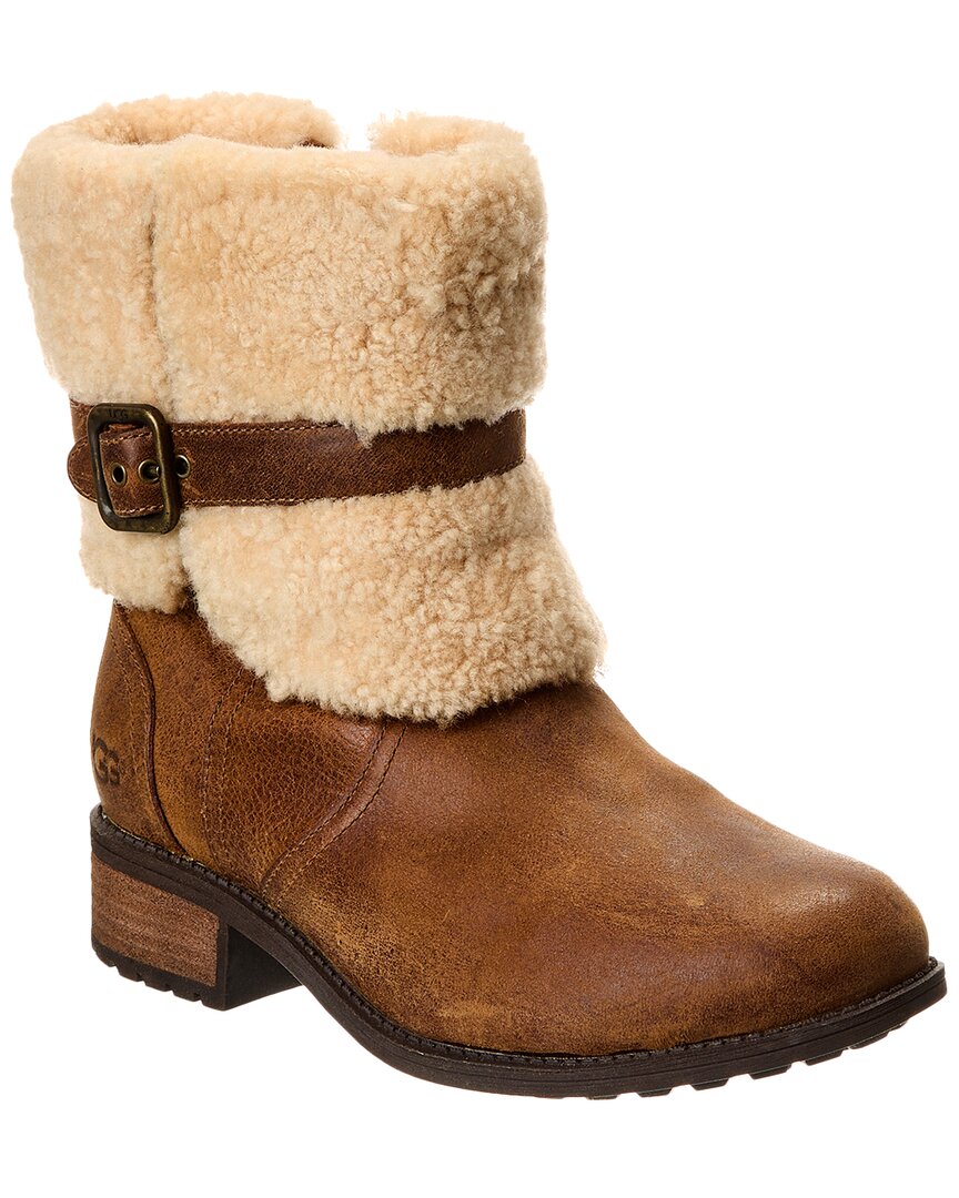 UGG Blayre II Suede & Shearling Boot