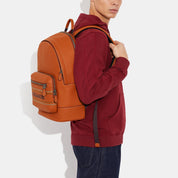 Coach Outlet West Backpack With Coach Stripe