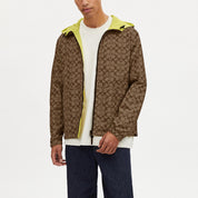 Coach Outlet Reversible Full Zip Windbreaker