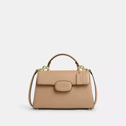 Coach Outlet Eliza Top Handle With Leather Covered Closure