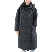 Womens Long Hooded Puffer Jacket