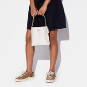 Coach Outlet Mollie Bucket Bag 22 In Signature Canvas