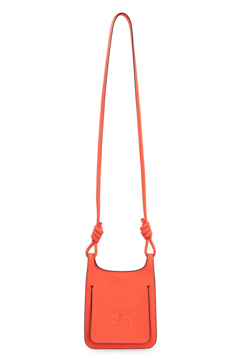 Mcm Himmel Mini Leather Hobo Bag