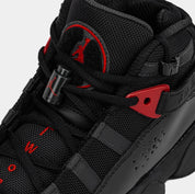 6 Rings Grade School Basketball Shoes (Black/Fire Red/Anthracite)