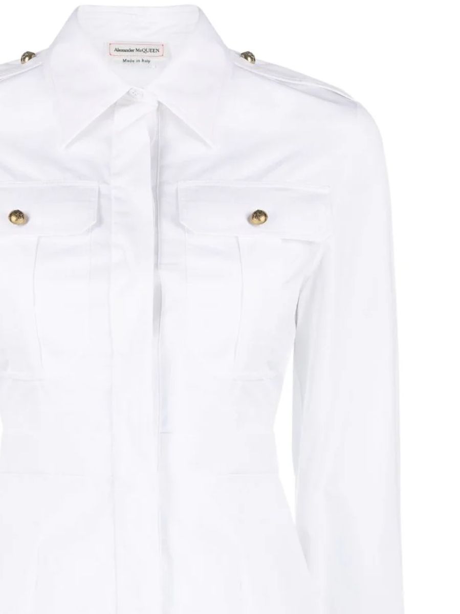 Alexander Mcqueen Organic Cotton Shirt