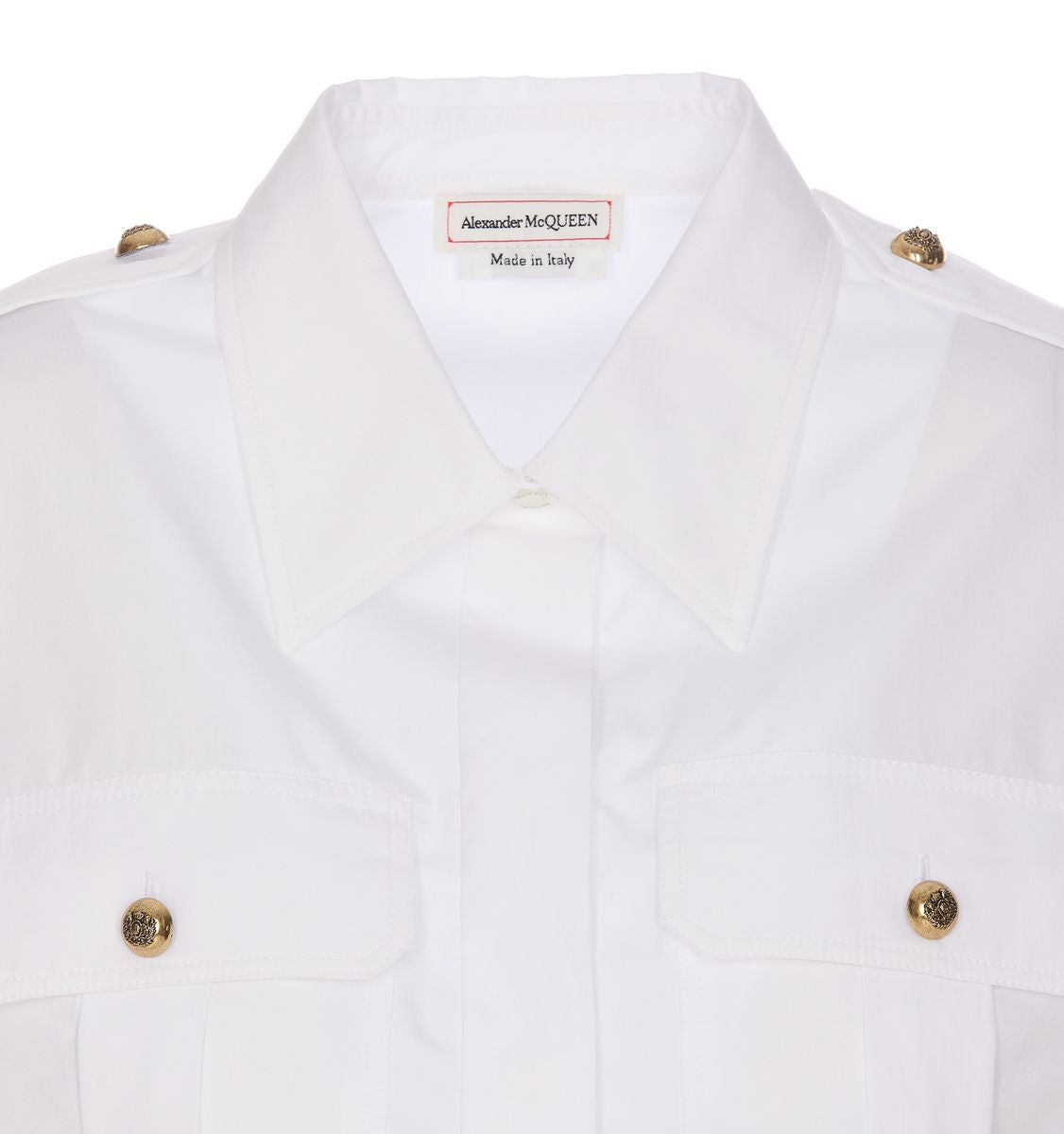 Alexander Mcqueen Organic Cotton Shirt