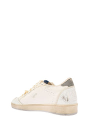 Golden Goose Logo-Patch Leather Sneakers