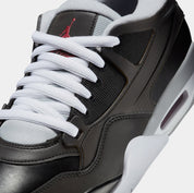 Air Jordan 4 RM Mens Lifestyle Shoes (Black/Wolf Grey/Fire Red) Free Shipping