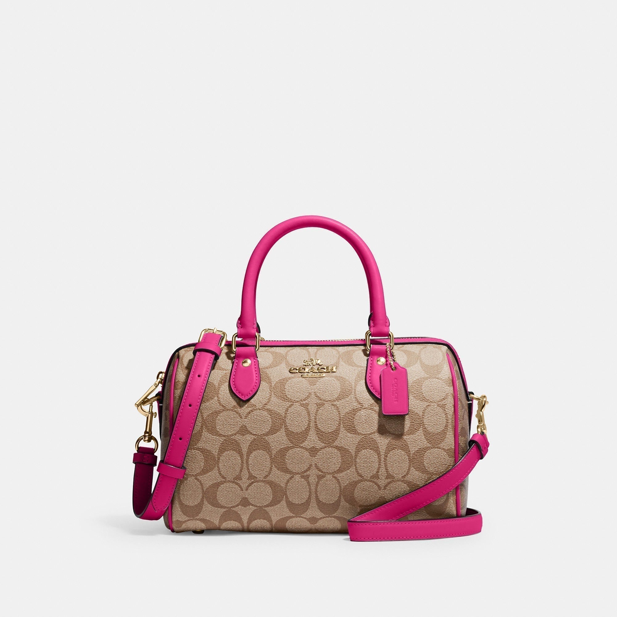 Coach Outlet Rowan Satchel In Signature Canvas