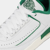 Air Jordan 2/3 Mens Basketball Shoes (White/Pine Green/Sail/Neutral Grey)