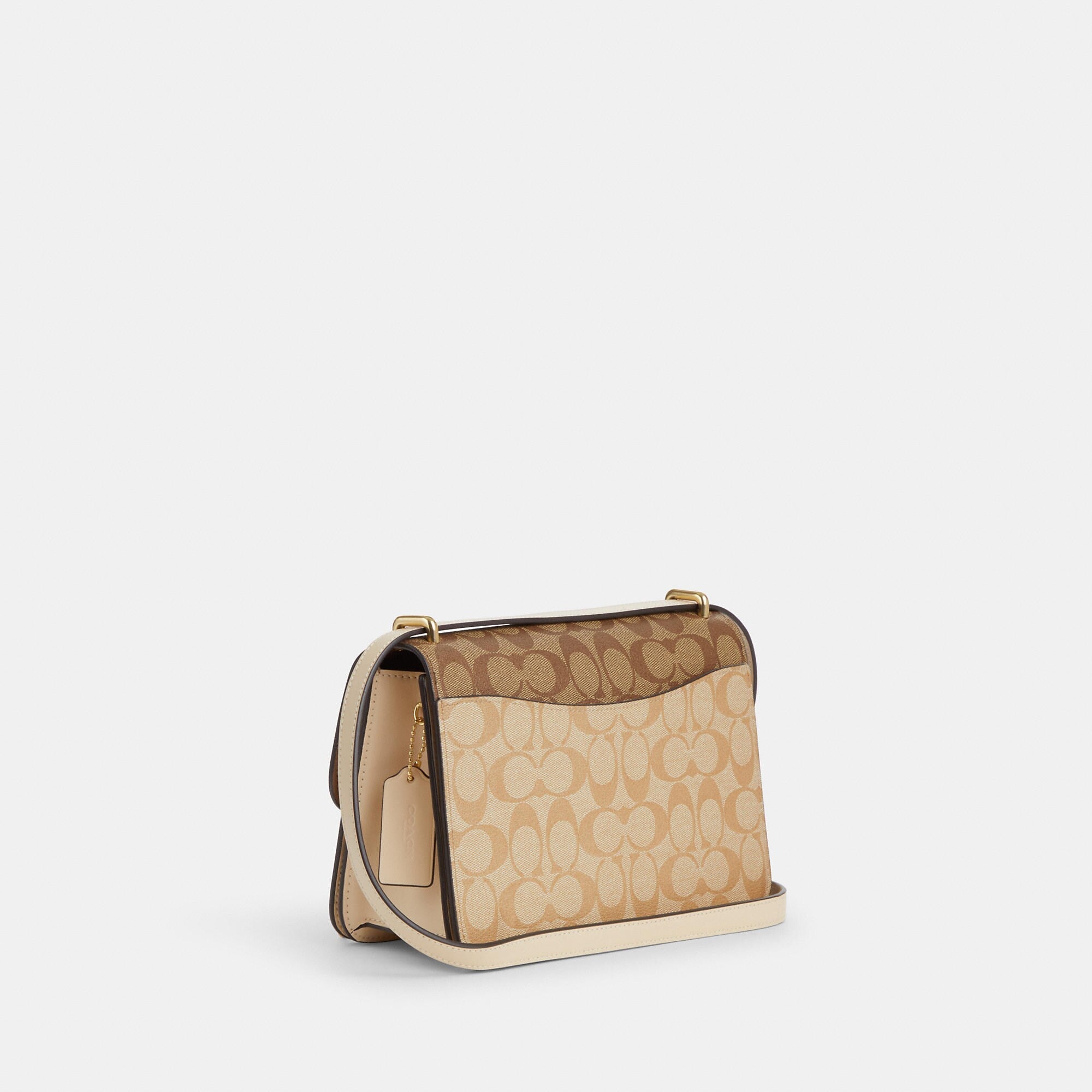 Coach Outlet Large Morgan Square Crossbody In Blocked Signature Canvas