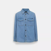 Coach Outlet Denim Overshirt