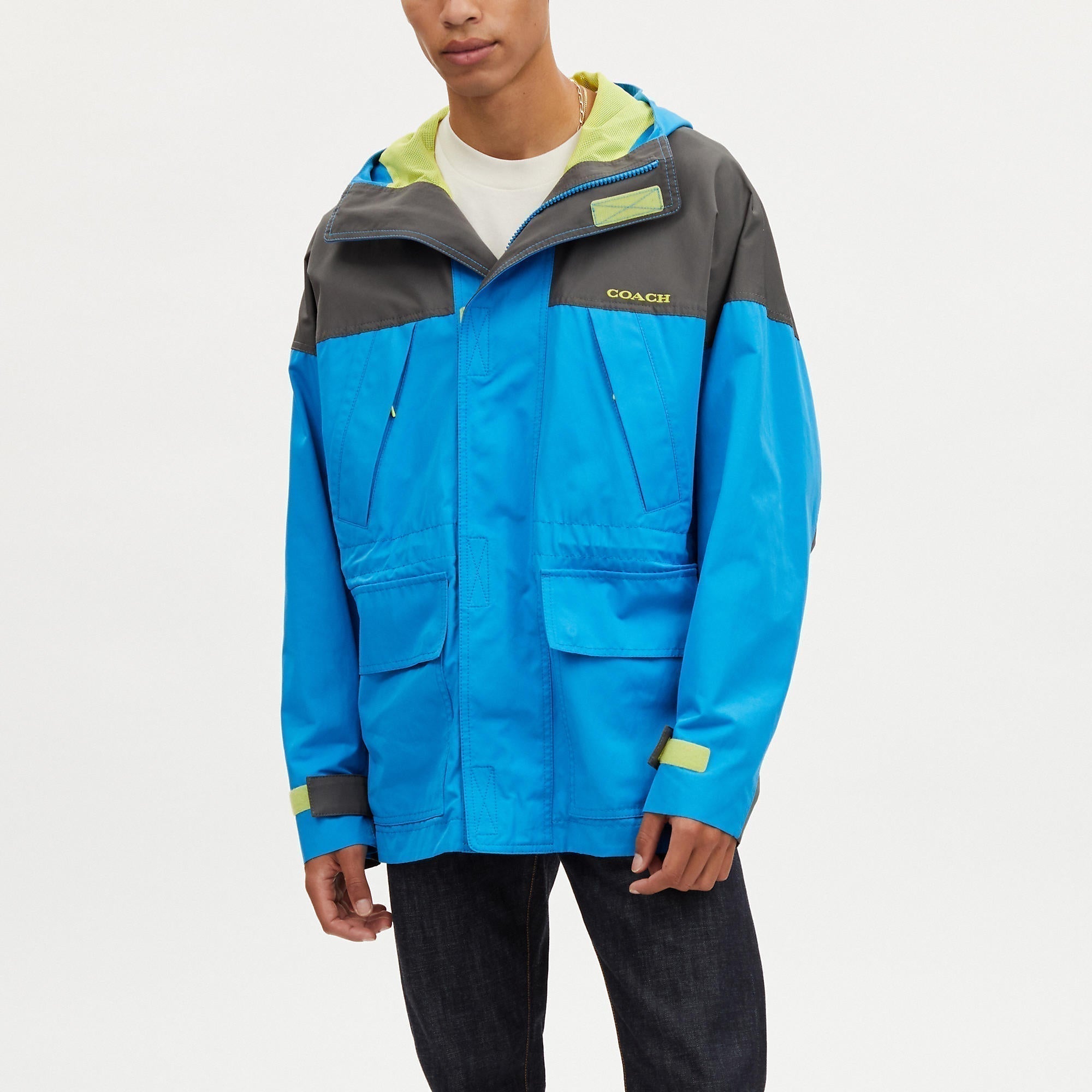 Coach Outlet Colorblock Functional Jacket