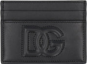 Dolce & Gabbana Logo Detail Leather Card Holder