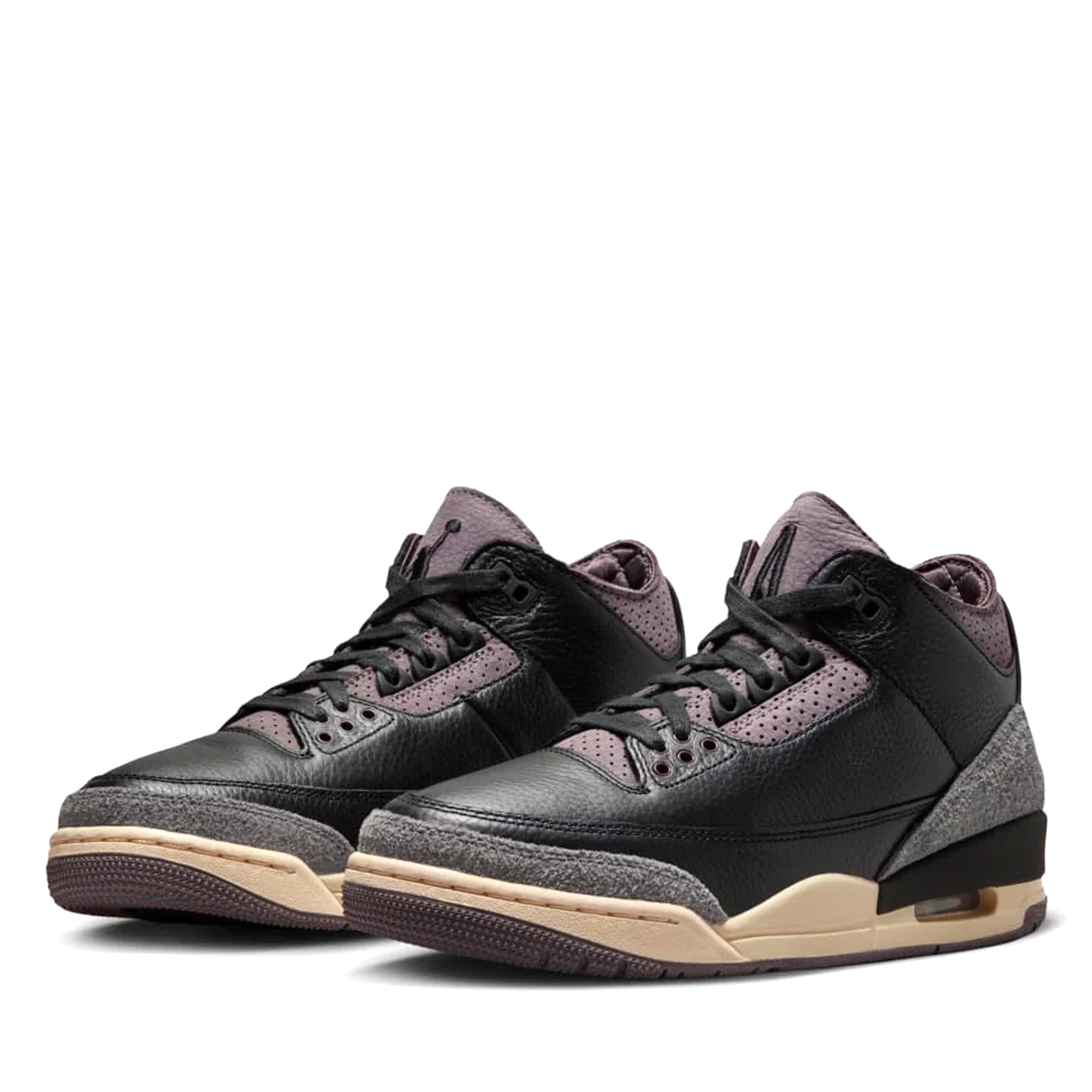 Women's A Ma Maniére x Air Jordan 3 Retro - Black/Violet Ore