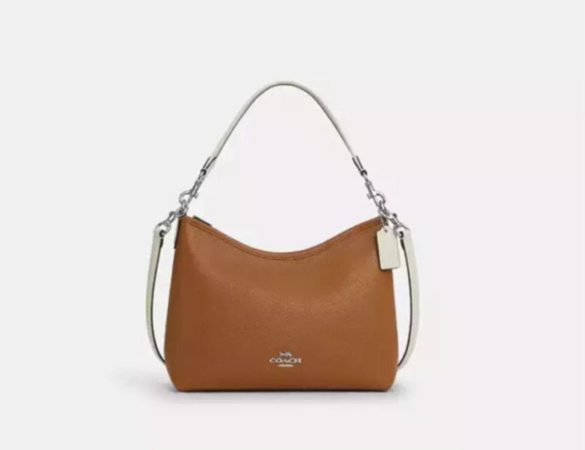 Coach Leather Laurel Shoulder/Crossbody Bag