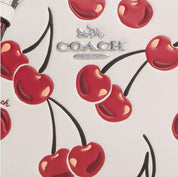 NWT Coach Mini Jamie Camera Bag With Cherry Print