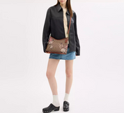 Coach Laurel Shoulder Bag In Signature Canvas With
Rose Print