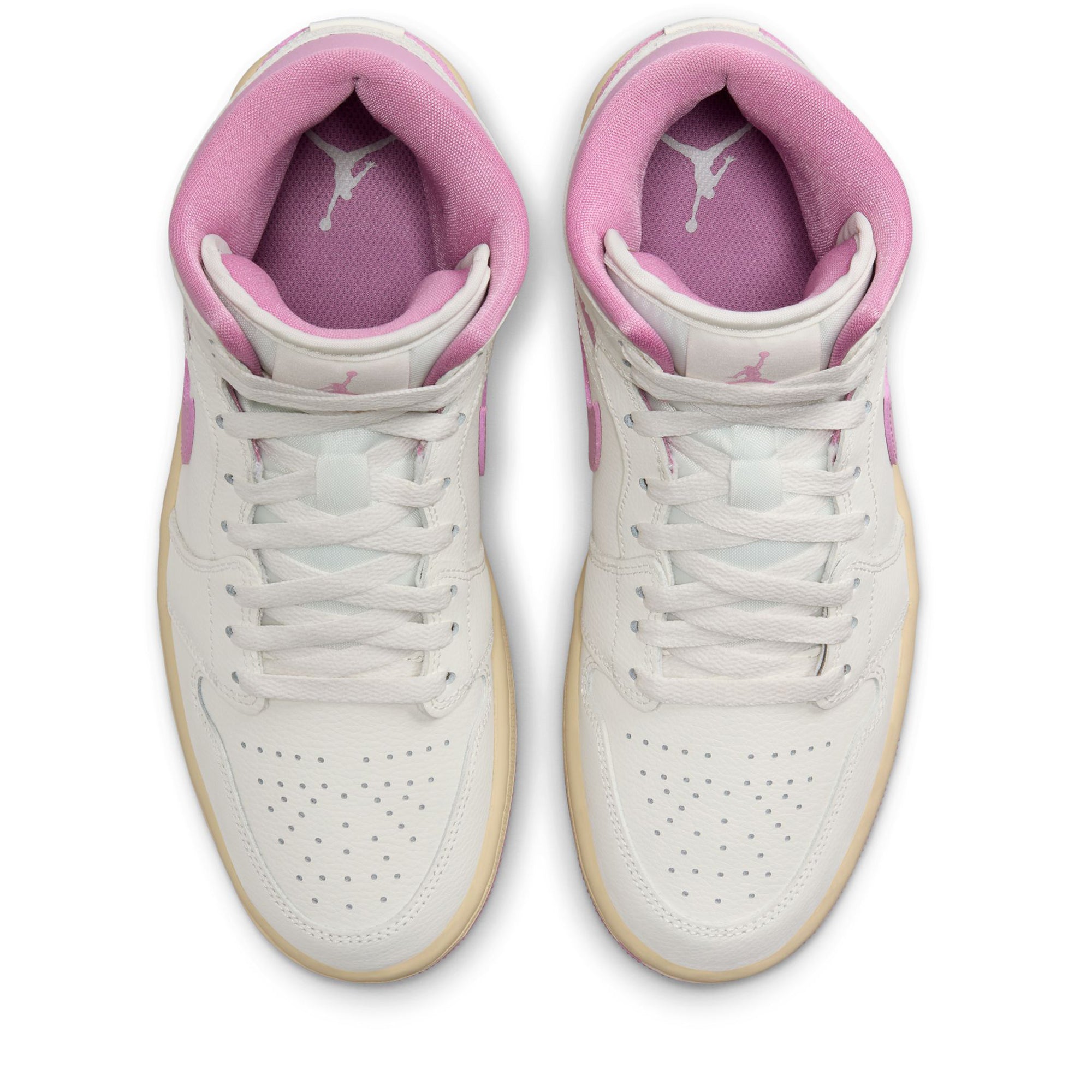 Women's Air Jordan 1 Mid - Sail/Orchid