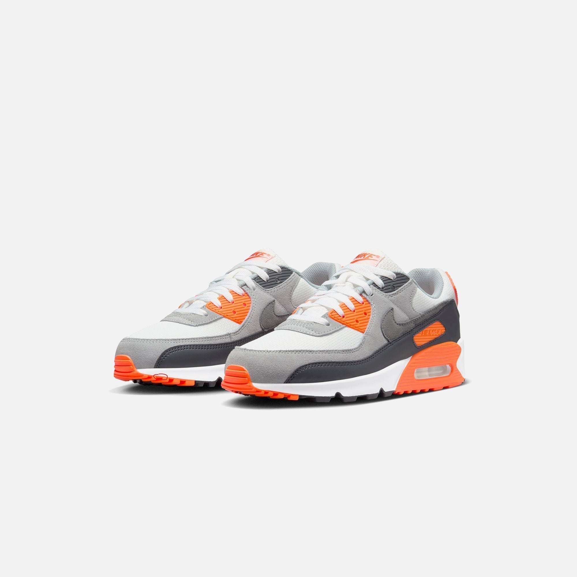 Nike Air Max 90 - Summit White / Safety Orange / Dark Smoke Grey / Smoke Grey