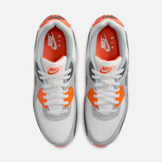 Nike Air Max 90 - Summit White / Safety Orange / Dark Smoke Grey / Smoke Grey