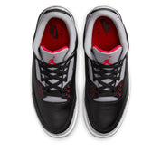 Air Jordan 3 Retro 'Black Cement' - Black/Fire Red