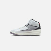 Jordan Air Jordan 2 Retro - White / Fire Red / Black / Sail / Cement Grey