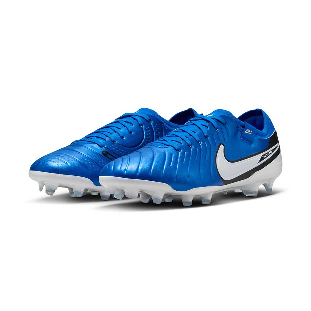 Men's Nike Tiempo Legend 10 Pro Soccer Cleats - Signal Blue/White - Regular (D)