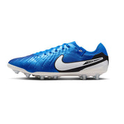 All Gender Nike Tiempo Legend 10 AG Pro Soccer Shoe - Soar/White - Regular (D)