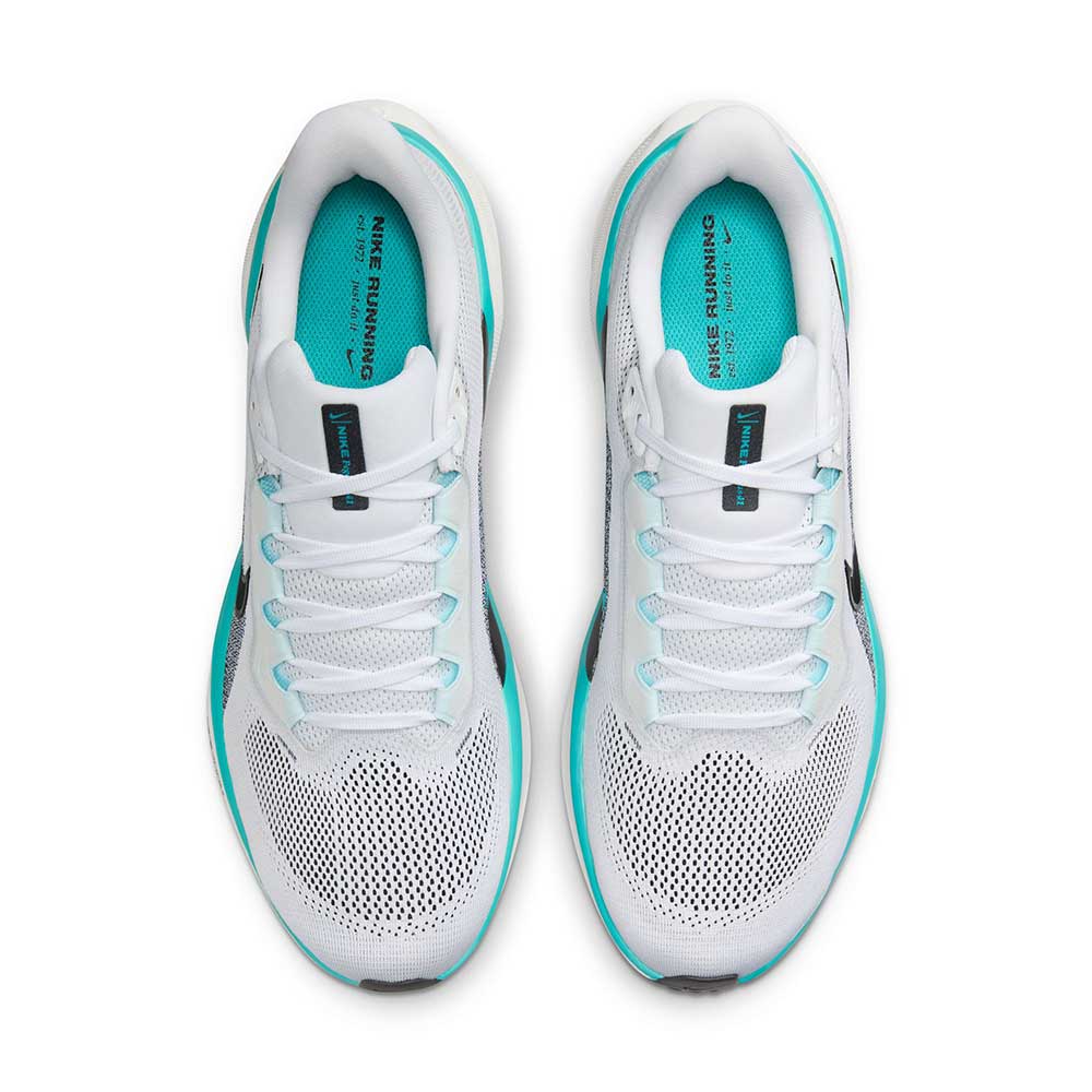 Men's Nike Pegasus 41 Running Shoe - White/Dusty Cactus/Black - Regular (D)