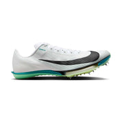 Men's Nike Air Zoom Maxfly 2 Track & Field Sprinting Spikes - White/Black/Bright Spruce/Barely Green - Regular (D)