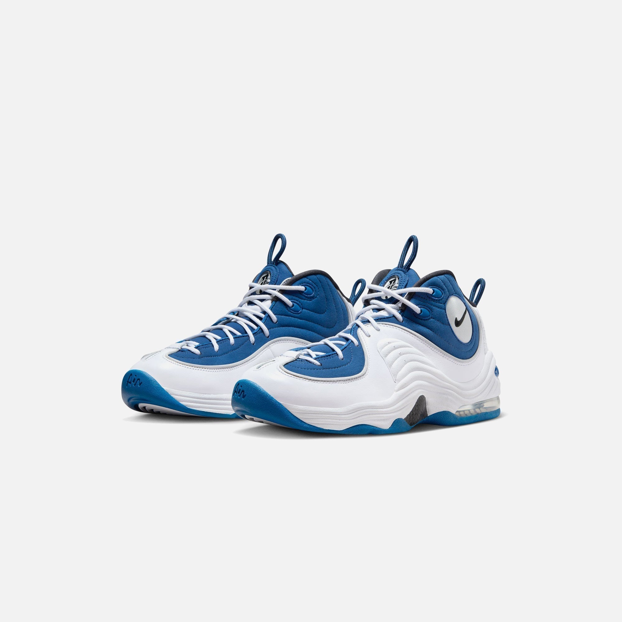 Nike Air Penny II - Atlantic Blue / White / Black / Metallic Silver