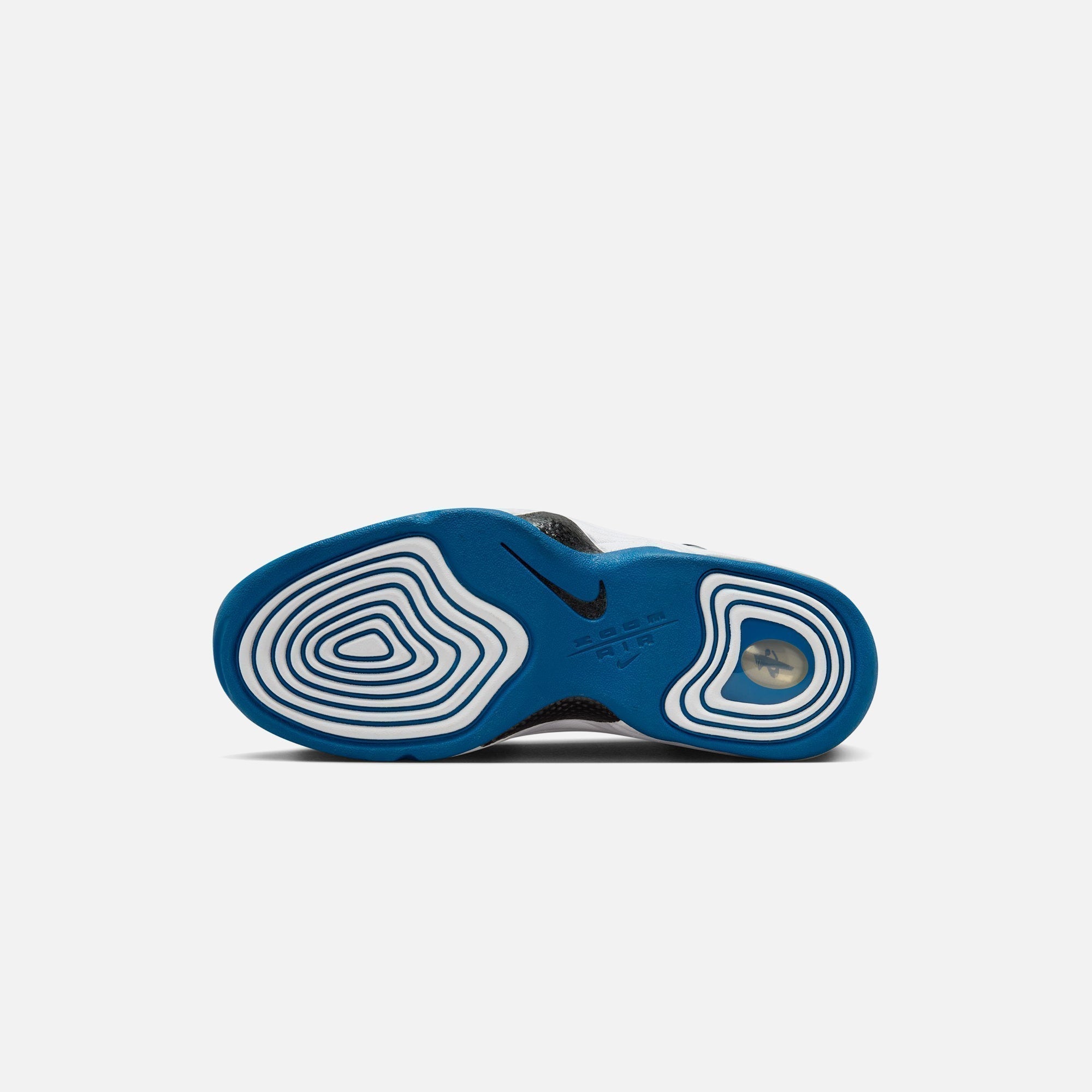 Nike Air Penny II - Atlantic Blue / White / Black / Metallic Silver