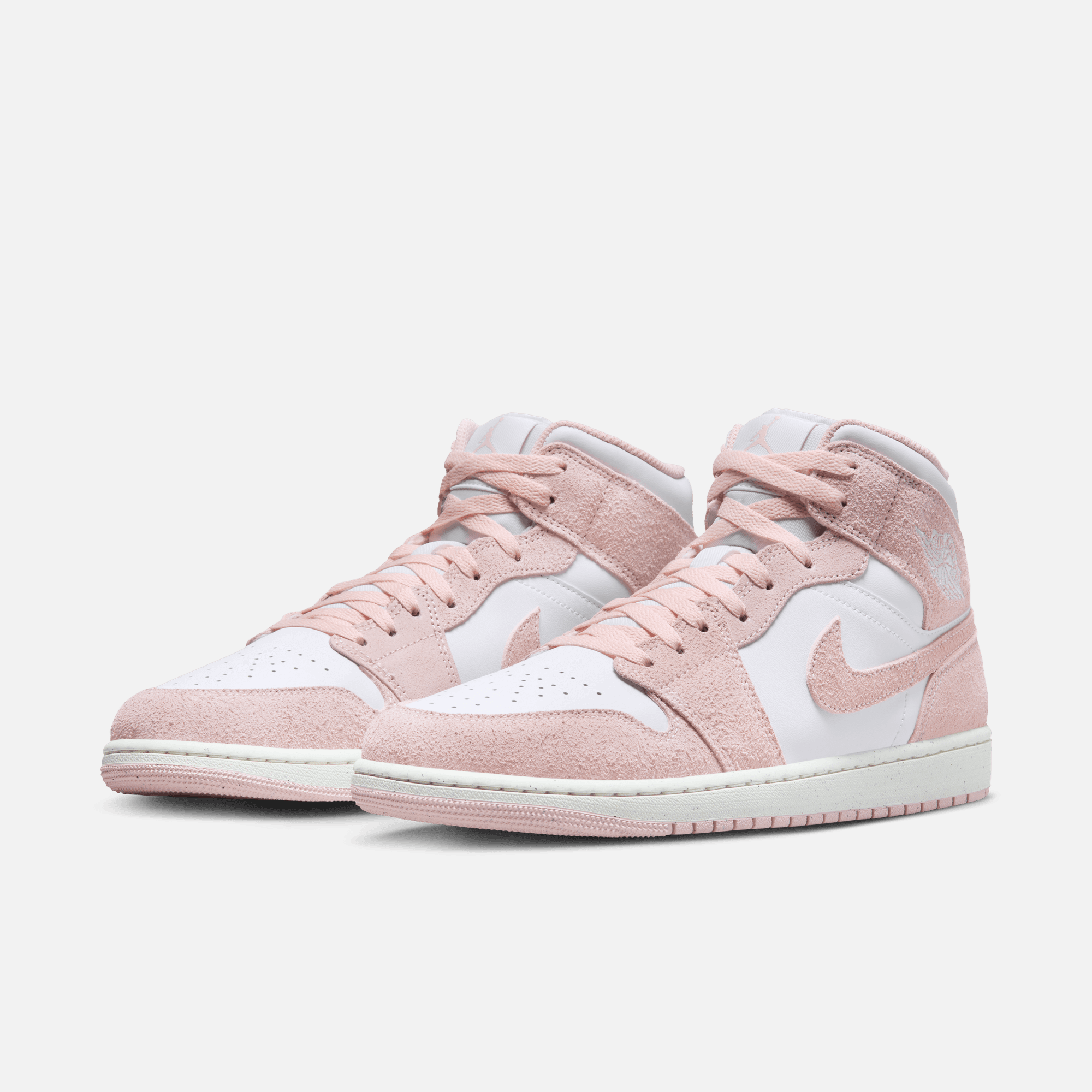 Air Jordan 1 Mid 'Pink Suede'