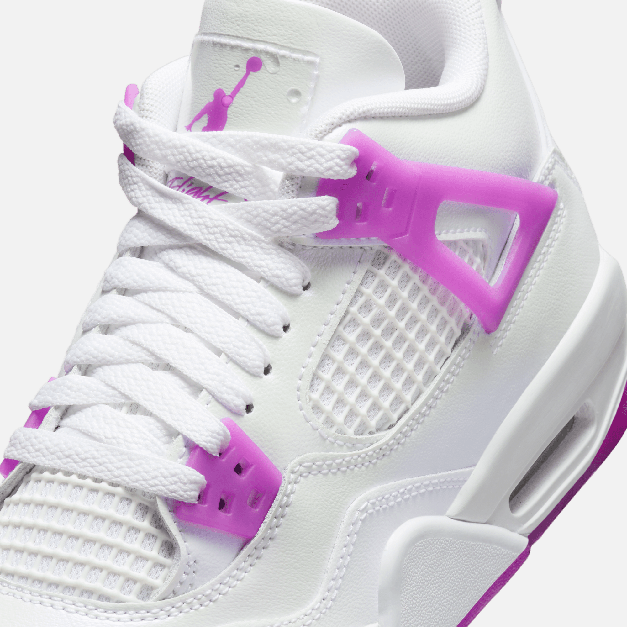 Air Jordan Big Kids' 4 Retro Hyper Violet (GS)