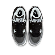 Air Jordan 4 Retro 'Fear' (GS) - Black/White