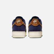 Nike Air Force 1 `07 PRM - Midnight Navy / Ale Brown / Pale Ivory