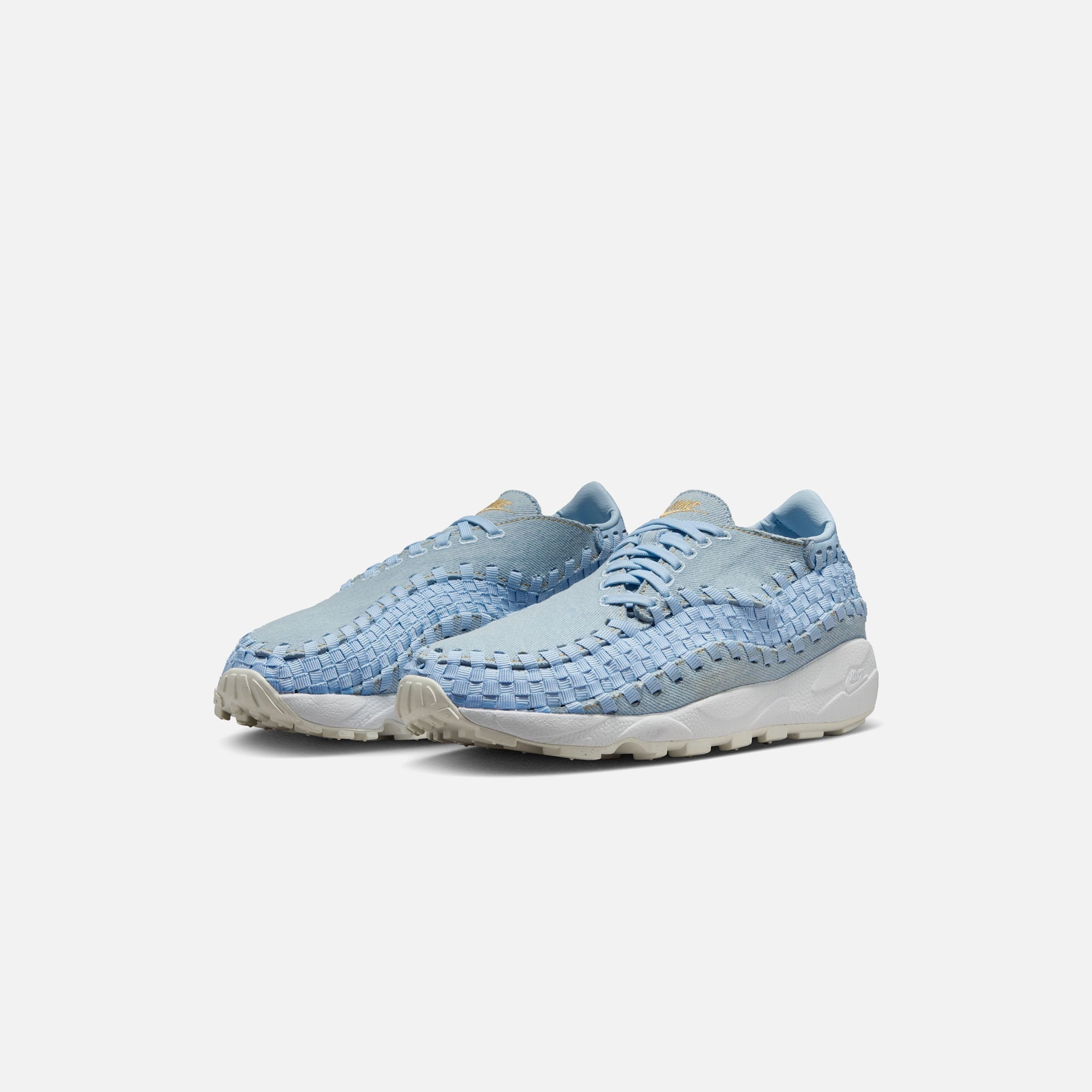 Nike WMNS Air Footscape Woven - Denim / Wheat Gold / Ice Blue / White / Summit White