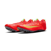 Nike Superfly Elite 2 Track & Field Sprinting Spikes - Bright Crimson/Washed Coral/Lime Blast- Regular (D)