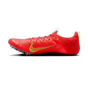 Nike Superfly Elite 2 Track & Field Sprinting Spikes - Bright Crimson/Washed Coral/Lime Blast- Regular (D)